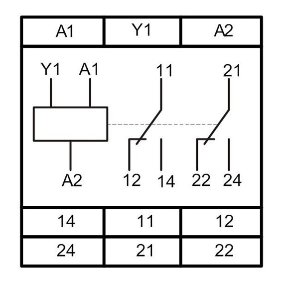Схема Реле напряжения РКН-1-3-15